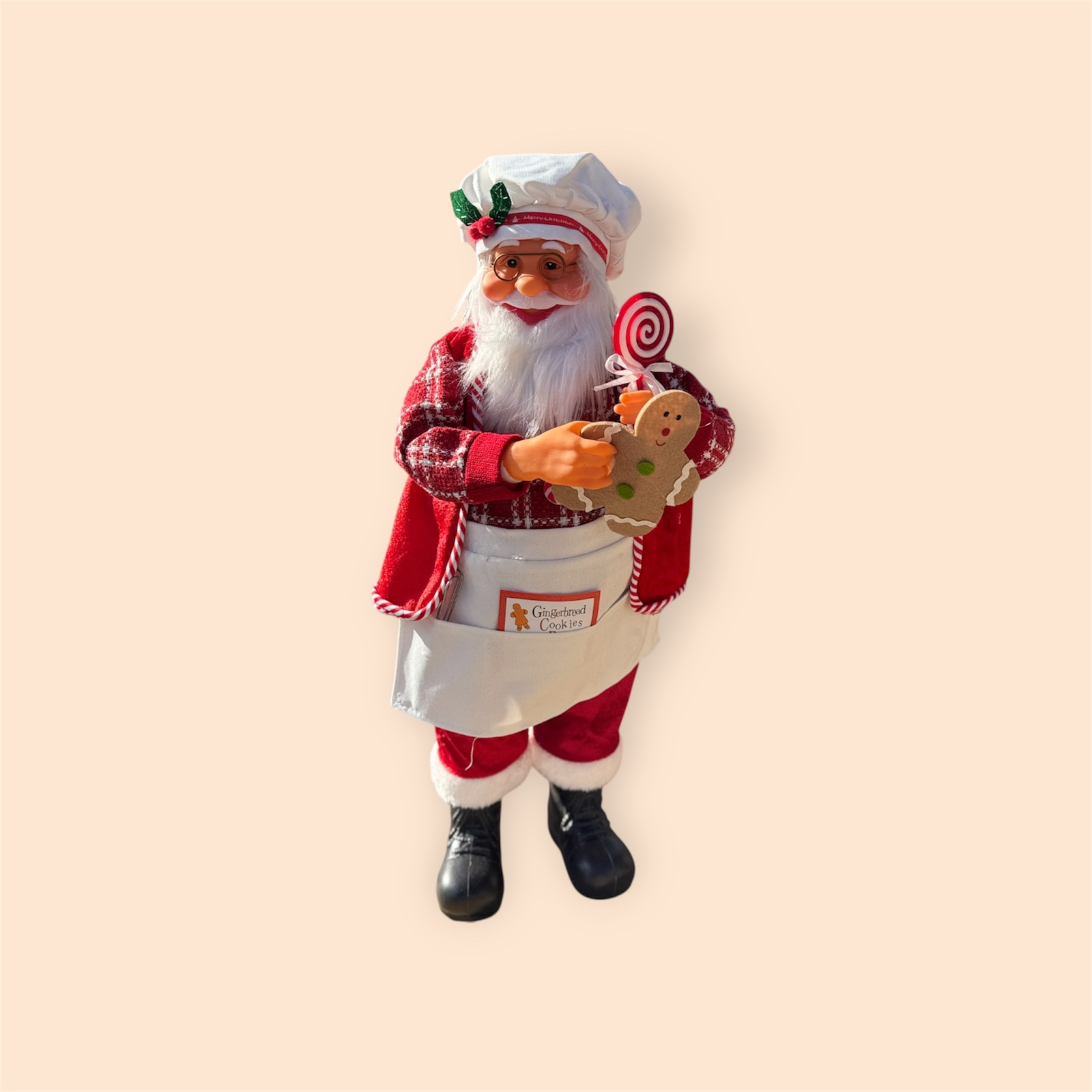 Deda Mraz sa slatkisima u rukama