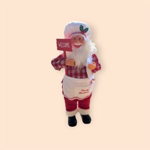 Deda mraz sa natpisom "Welcome