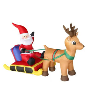 Djeda Mraz u kociji na naduvavanje