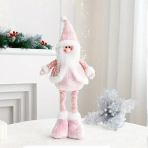 Novogodišnji ukras rozi djeda mraz