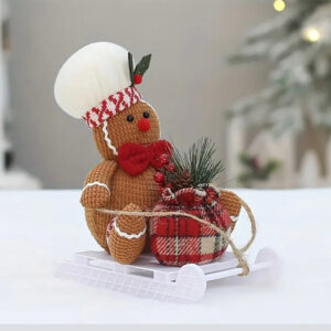 Novogodisnji ukras u obliku Bozicnog kolaca