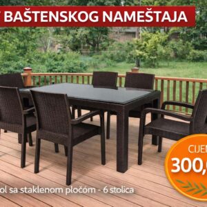 Garnitura ratan set